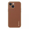 Dux Ducis Dux Ducis Yolo etui iPhone 14 Plus elegancki pokrowiec ze skóry ekologicznej brązowy