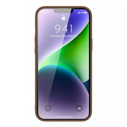 Dux Ducis Dux Ducis Yolo etui iPhone 14 Plus elegancki pokrowiec ze skóry ekologicznej brązowy