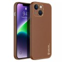 Dux Ducis Dux Ducis Yolo etui iPhone 14 Plus elegancki pokrowiec ze skóry ekologicznej brązowy