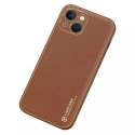 Dux Ducis Dux Ducis Yolo etui iPhone 14 Plus elegancki pokrowiec ze skóry ekologicznej brązowy