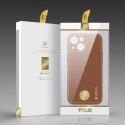 Dux Ducis Dux Ducis Yolo etui iPhone 14 Plus elegancki pokrowiec ze skóry ekologicznej brązowy