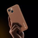 Dux Ducis Dux Ducis Yolo etui iPhone 14 Plus elegancki pokrowiec ze skóry ekologicznej brązowy