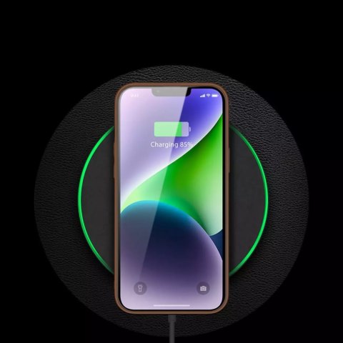 Dux Ducis Dux Ducis Yolo etui iPhone 14 Plus elegancki pokrowiec ze skóry ekologicznej brązowy Dux Ducis Dux Ducis Yolo etui iPhone 14 Plus elegancki pokrowiec ze skóry ekologicznej brązowy