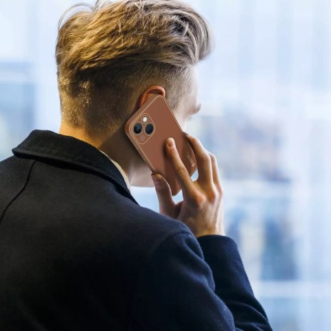 Dux Ducis Dux Ducis Yolo etui iPhone 14 Plus elegancki pokrowiec ze skóry ekologicznej brązowy Dux Ducis Dux Ducis Yolo etui iPhone 14 Plus elegancki pokrowiec ze skóry ekologicznej brązowy