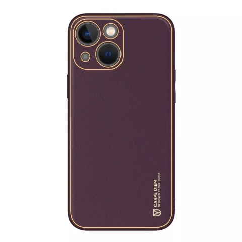 Dux Ducis Dux Ducis Yolo etui iPhone 14 Plus elegancki pokrowiec ze skóry ekologicznej fioletowy Dux Ducis Dux Ducis Yolo etui iPhone 14 Plus elegancki pokrowiec ze skóry ekologicznej fioletowy