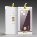 Dux Ducis Dux Ducis Yolo etui iPhone 14 Plus elegancki pokrowiec ze skóry ekologicznej fioletowy