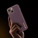 Dux Ducis Dux Ducis Yolo etui iPhone 14 Plus elegancki pokrowiec ze skóry ekologicznej fioletowy