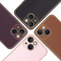 Dux Ducis Dux Ducis Yolo etui iPhone 14 Plus elegancki pokrowiec ze skóry ekologicznej fioletowy