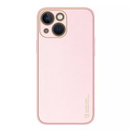 Dux Ducis Dux Ducis Yolo etui iPhone 14 Plus elegancki pokrowiec ze skóry ekologicznej różowy