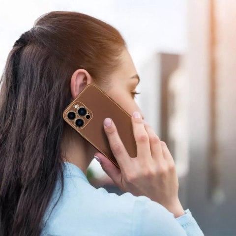 Dux Ducis Dux Ducis Yolo etui iPhone 14 Pro elegancki pokrowiec ze skóry ekologicznej brązowy Dux Ducis Dux Ducis Yolo etui iPhone 14 Pro elegancki pokrowiec ze skóry ekologicznej brązowy