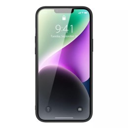 Dux Ducis Dux Ducis Yolo etui iPhone 14 elegancki pokrowiec ze skóry ekologicznej czarny