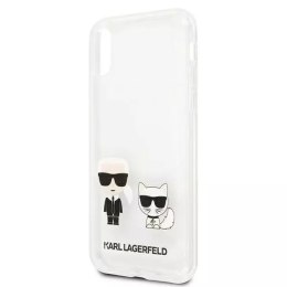 Karl Lagerfeld Etui Karl Lagerfeld KLHCI65CKTR do iPhone Xs Max hardcase Karl & Choupette