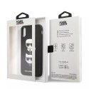 Karl Lagerfeld Etui Karl Lagerfeld KLHCI65SAKICKCBK do iPhone XS Max hardcase Saffiano Karl&Choupette Head