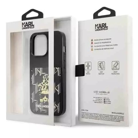 Karl Lagerfeld Etui Karl Lagerfeld KLHCP13LCANCNK do iPhone 13 Pro / 13 6,1" hardcase Karlimals Cardslot Karl Lagerfeld Etui Karl Lagerfeld KLHCP13LCANCNK do iPhone 13 Pro / 13 6,1" hardcase Karlimals Cardslot