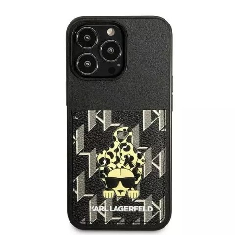 Karl Lagerfeld Etui Karl Lagerfeld KLHCP13LCANCNK do iPhone 13 Pro / 13 6,1" hardcase Karlimals Cardslot Karl Lagerfeld Etui Karl Lagerfeld KLHCP13LCANCNK do iPhone 13 Pro / 13 6,1" hardcase Karlimals Cardslot