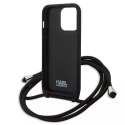 Karl Lagerfeld Etui Karl Lagerfeld KLHCP13LCMNIPK do iPhone 13 Pro / 13 6,1" hardcase Leather Monogram Patch and Cord Iconik