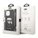 Karl Lagerfeld Etui Karl Lagerfeld KLHCP13LCMNIPK do iPhone 13 Pro / 13 6,1" hardcase Leather Monogram Patch and Cord Iconik
