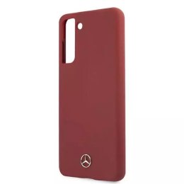 Mercedes Etui Mercedes MEHCS21MSILRE do Samsung Galaxy S21+ Plus G996 hardcase Silicone Line