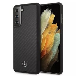Mercedes Etui Mercedes MEHCS21SRCABK do Samsung Galaxy S21 G991 carbon hardcase Dynamic Line