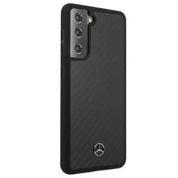 Mercedes Etui Mercedes MEHCS21SRCABK do Samsung Galaxy S21 G991 carbon hardcase Dynamic Line