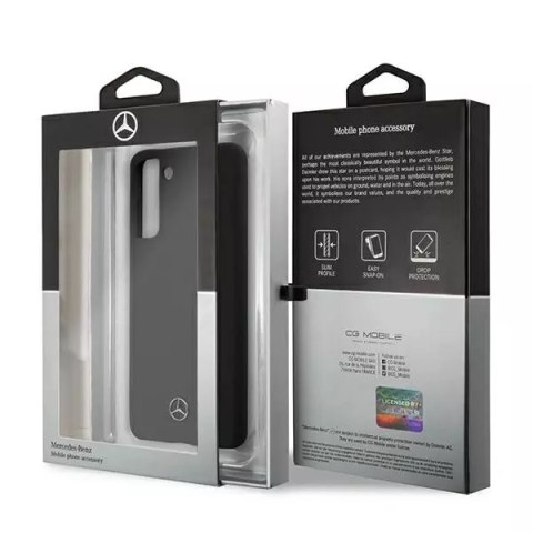 Mercedes Etui Mercedes MEHCS21SSILBK do Samsung Galaxy S21 G991 hardcase Silicone Line Mercedes Etui Mercedes MEHCS21SSILBK do Samsung Galaxy S21 G991 hardcase Silicone Line