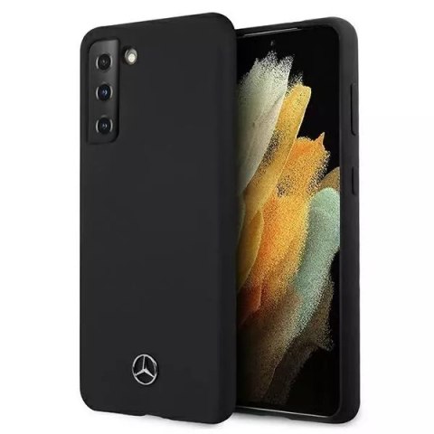 Mercedes Etui Mercedes MEHCS21SSILBK do Samsung Galaxy S21 G991 hardcase Silicone Line Mercedes Etui Mercedes MEHCS21SSILBK do Samsung Galaxy S21 G991 hardcase Silicone Line