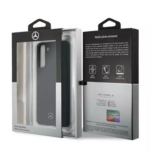 Mercedes Etui Mercedes MEHCS21SSILNA do Samsung Galaxy S21 G991 hardcase Silicone Line Mercedes Etui Mercedes MEHCS21SSILNA do Samsung Galaxy S21 G991 hardcase Silicone Line