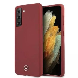 Mercedes Etui Mercedes MEHCS21SSILRE do Samsung Galaxy S21 G991 hardcase Silicone Line