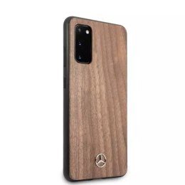 Mercedes Etui Mercedes MEHCS62VWOLB do Samsung Galaxy S20 G980 hard case Wood Line Walnut