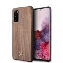 Mercedes Etui Mercedes MEHCS62VWOLB do Samsung Galaxy S20 G980 hard case Wood Line Walnut