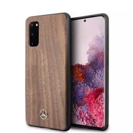 Mercedes Etui Mercedes MEHCS62VWOLB do Samsung Galaxy S20 G980 hard case Wood Line Walnut