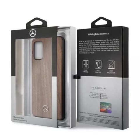 Mercedes Etui Mercedes MEHCS67VWOLB do Samsung Galaxy S20+ Plus G985 hard case Wood Line Walnut Mercedes Etui Mercedes MEHCS67VWOLB do Samsung Galaxy S20+ Plus G985 hard case Wood Line Walnut