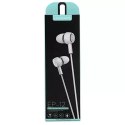 Usams USAMS Słuchawki stereo EP-12 biały /white HSEP1202 jack 3,5mm