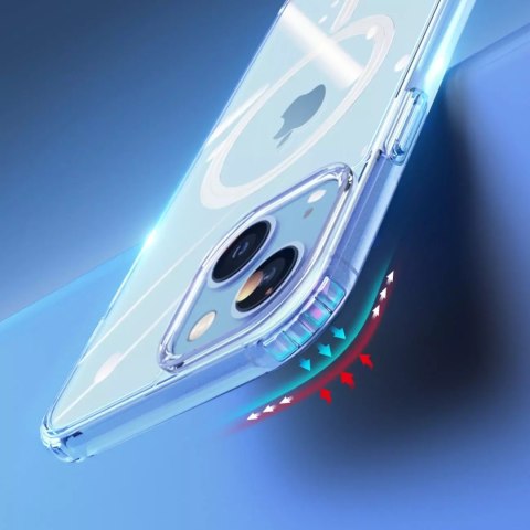 Dux Ducis Dux Ducis Clin magnetyczne etui do iPhone 14 Plus kompatybilne z MagSafe przezroczysty Dux Ducis Dux Ducis Clin magnetyczne etui do iPhone 14 Plus kompatybilne z MagSafe przezroczysty