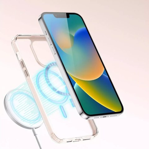 Dux Ducis Dux Ducis Clin2 etui iPhone 14 Plus magnetyczny pokrowiec MagSafe różowe Dux Ducis Dux Ducis Clin2 etui iPhone 14 Plus magnetyczny pokrowiec MagSafe różowe