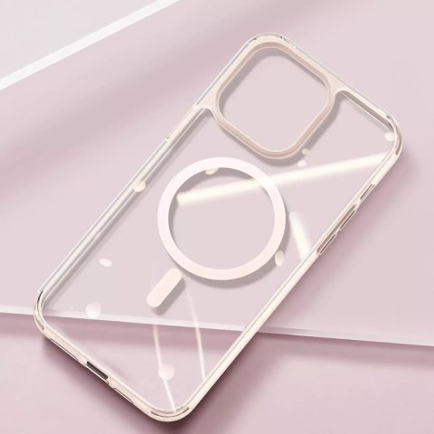Dux Ducis Dux Ducis Clin2 etui iPhone 14 Plus magnetyczny pokrowiec MagSafe różowe Dux Ducis Dux Ducis Clin2 etui iPhone 14 Plus magnetyczny pokrowiec MagSafe różowe