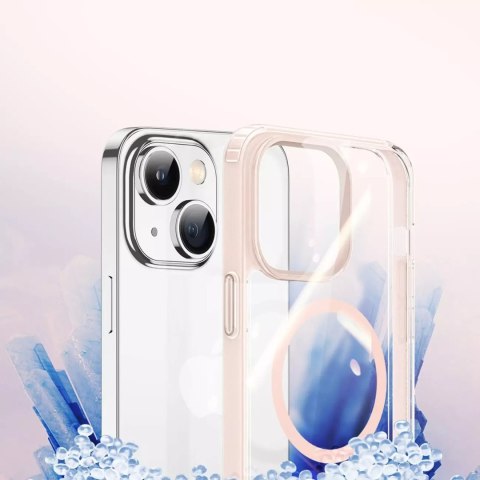 Dux Ducis Dux Ducis Clin2 etui iPhone 14 Plus magnetyczny pokrowiec MagSafe różowe Dux Ducis Dux Ducis Clin2 etui iPhone 14 Plus magnetyczny pokrowiec MagSafe różowe