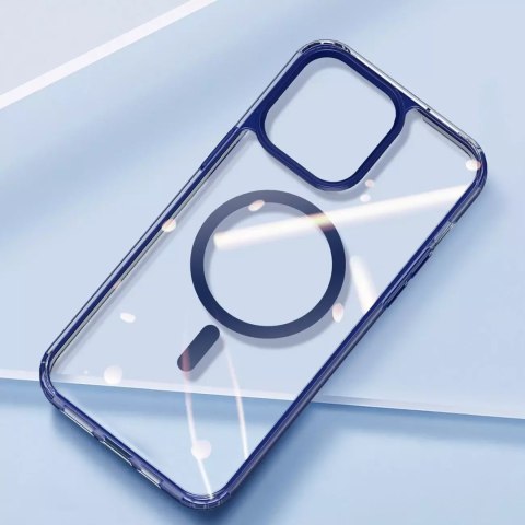 Dux Ducis Dux Ducis Clin2 etui iPhone 14 Pro magnetyczny pokrowiec MagSafe niebieskie Dux Ducis Dux Ducis Clin2 etui iPhone 14 Pro magnetyczny pokrowiec MagSafe niebieskie