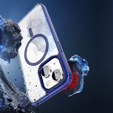 Dux Ducis Dux Ducis Clin2 etui iPhone 14 magnetyczny pokrowiec MagSafe niebieskie Dux Ducis Dux Ducis Clin2 etui iPhone 14 magnetyczny pokrowiec MagSafe niebieskie
