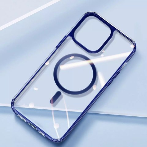 Dux Ducis Dux Ducis Clin2 etui iPhone 14 magnetyczny pokrowiec MagSafe niebieskie Dux Ducis Dux Ducis Clin2 etui iPhone 14 magnetyczny pokrowiec MagSafe niebieskie