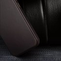 Dux Ducis Dux Ducis Naples etui do iPhone 14 skórzany pokrowiec (kompatybilny z MagSafe) ciemnobrązowy