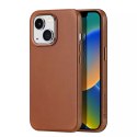 Dux Ducis Dux Ducis Naples etui iPhone 14 Plus magnetyczny skórzany pokrowiec MagSafe brązowe