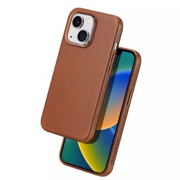 Dux Ducis Dux Ducis Naples etui iPhone 14 Plus magnetyczny skórzany pokrowiec MagSafe brązowe