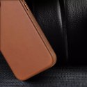 Dux Ducis Dux Ducis Naples etui iPhone 14 Plus magnetyczny skórzany pokrowiec MagSafe brązowe