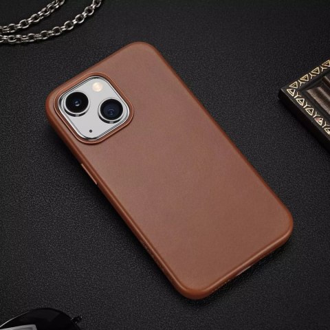 Dux Ducis Dux Ducis Naples etui iPhone 14 Plus magnetyczny skórzany pokrowiec MagSafe brązowe Dux Ducis Dux Ducis Naples etui iPhone 14 Plus magnetyczny skórzany pokrowiec MagSafe brązowe