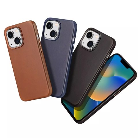 Dux Ducis Dux Ducis Naples etui iPhone 14 Plus magnetyczny skórzany pokrowiec MagSafe brązowe Dux Ducis Dux Ducis Naples etui iPhone 14 Plus magnetyczny skórzany pokrowiec MagSafe brązowe