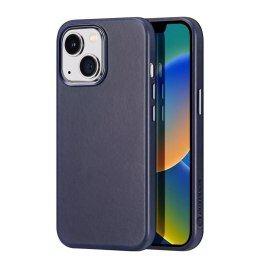 Dux Ducis Dux Ducis Naples etui iPhone 14 Plus magnetyczny skórzany pokrowiec MagSafe niebieskie