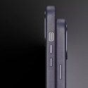 Dux Ducis Dux Ducis Naples etui iPhone 14 Plus magnetyczny skórzany pokrowiec MagSafe niebieskie
