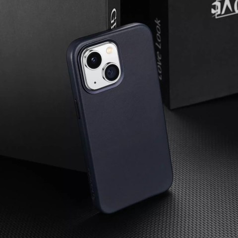 Dux Ducis Dux Ducis Naples etui iPhone 14 magnetyczny skórzany pokrowiec MagSafe niebieskie Dux Ducis Dux Ducis Naples etui iPhone 14 magnetyczny skórzany pokrowiec MagSafe niebieskie