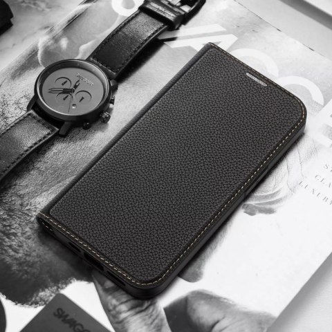 Dux Ducis Dux Ducis Skin X2 etui do iPhone 14 Plus pokrowiec z magnetyczną klapką czarny Dux Ducis Dux Ducis Skin X2 etui do iPhone 14 Plus pokrowiec z magnetyczną klapką czarny